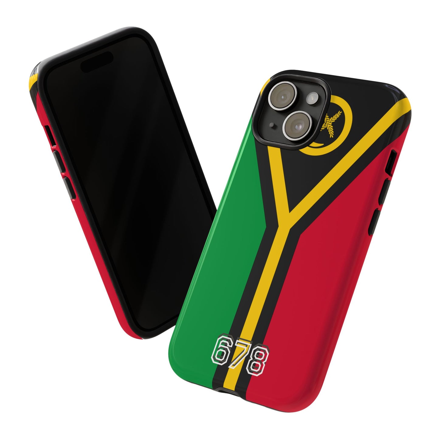 Vibrant Phone Case with Flag Design - Tough Cases