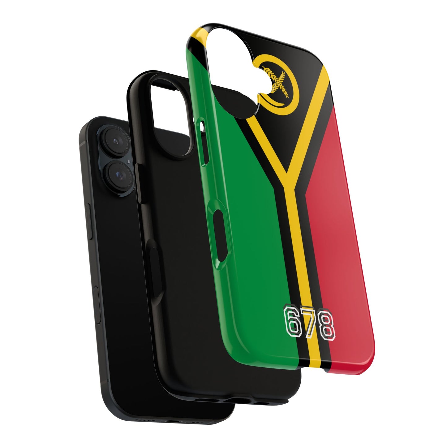 Vibrant Phone Case with Flag Design - Tough Cases