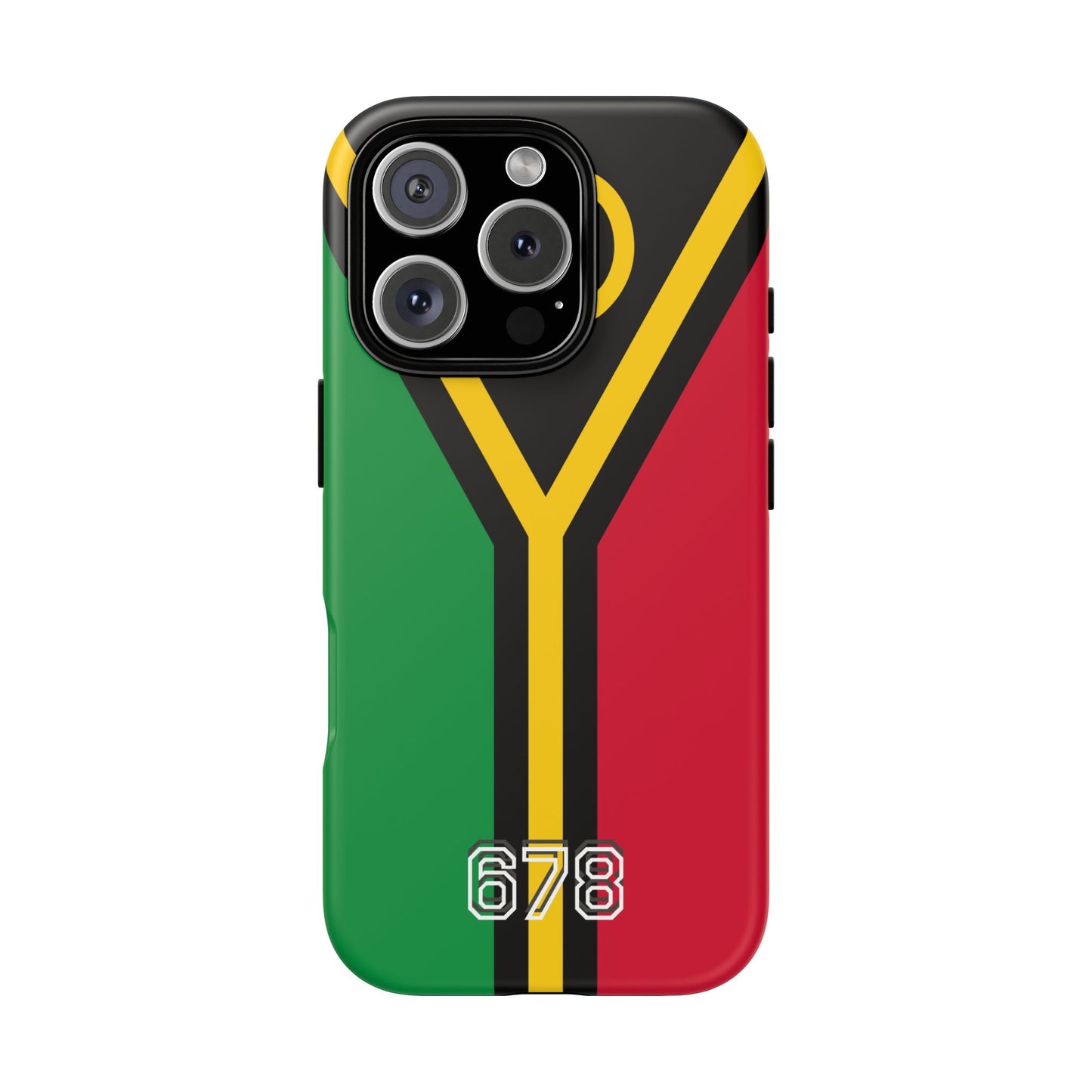 Vibrant Phone Case with Flag Design - Tough Cases
