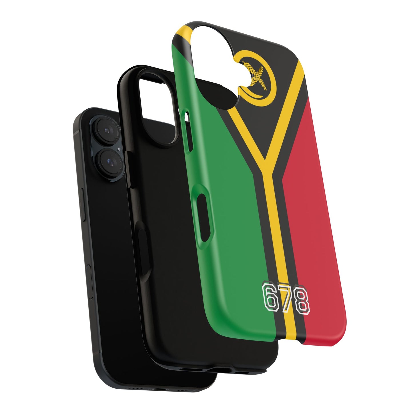 Vibrant Phone Case with Flag Design - Tough Cases