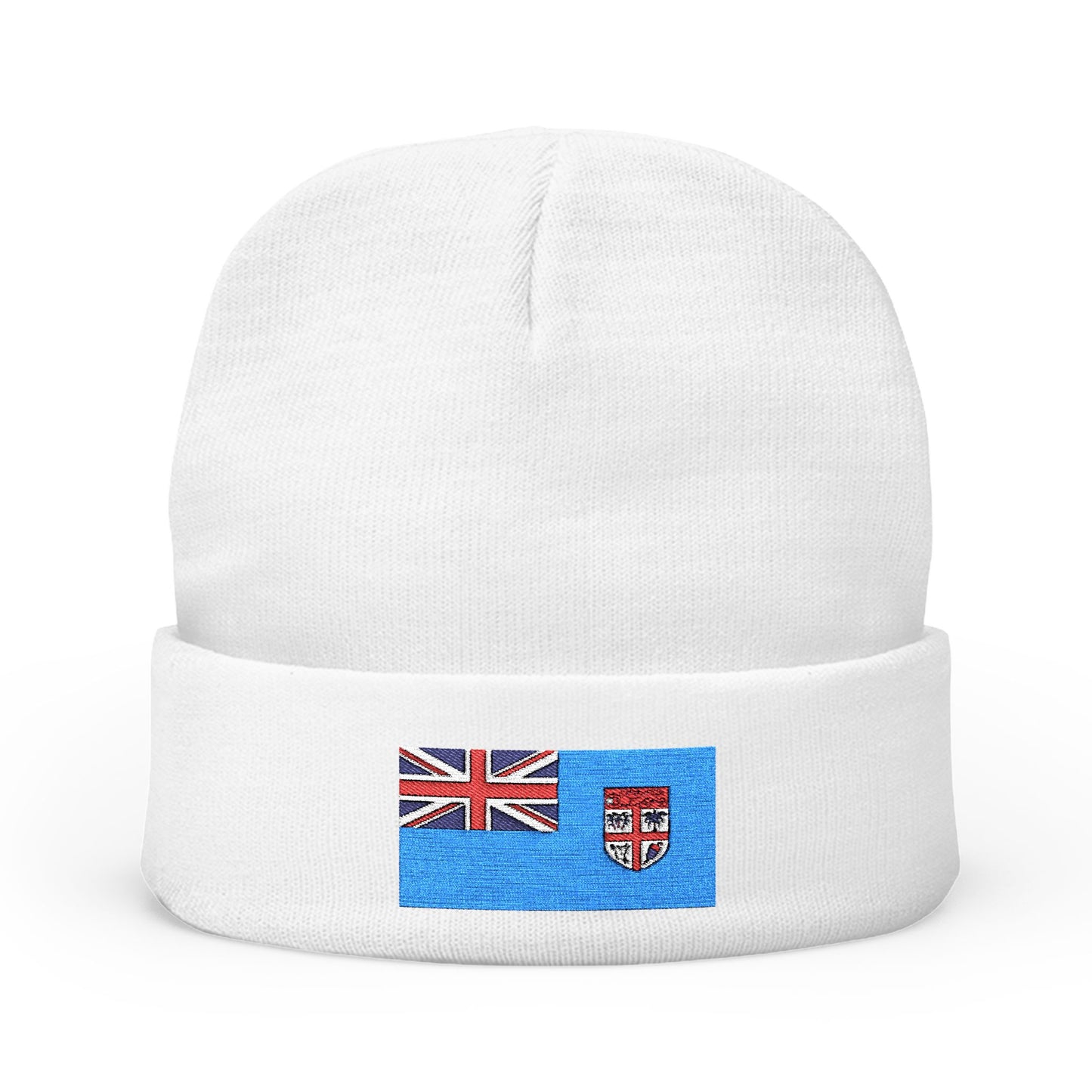 Beanie Hat - Fiji Flag Embroidery