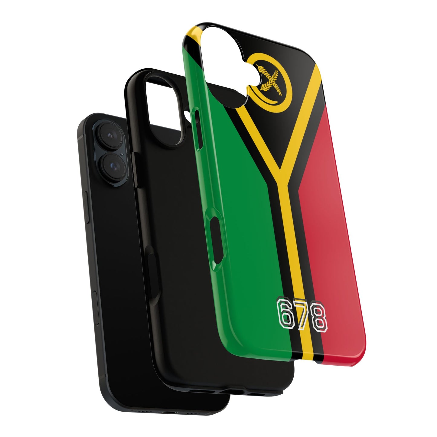 Vibrant Phone Case with Flag Design - Tough Cases
