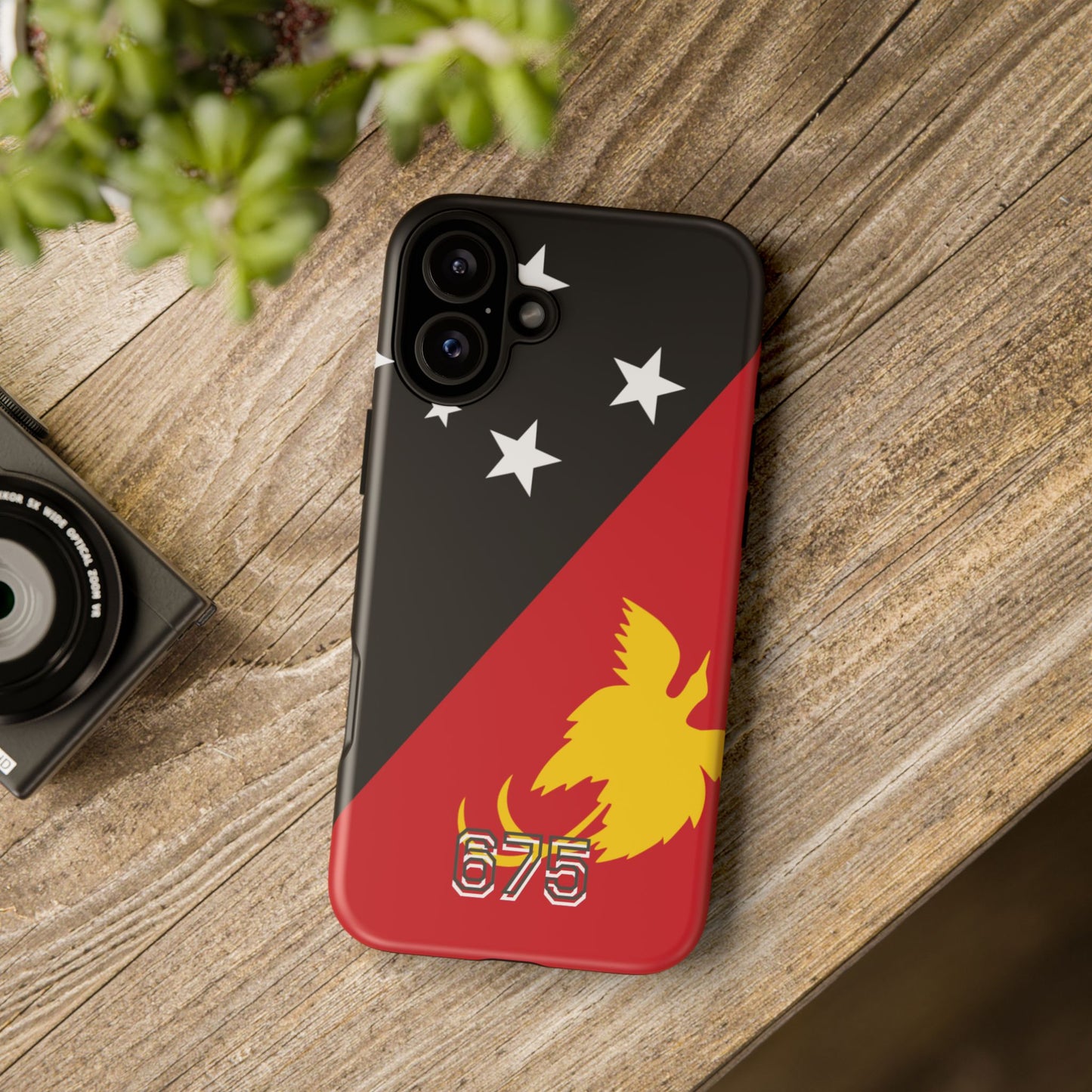 PNG Phone Case with Flag Design - Tough Cases