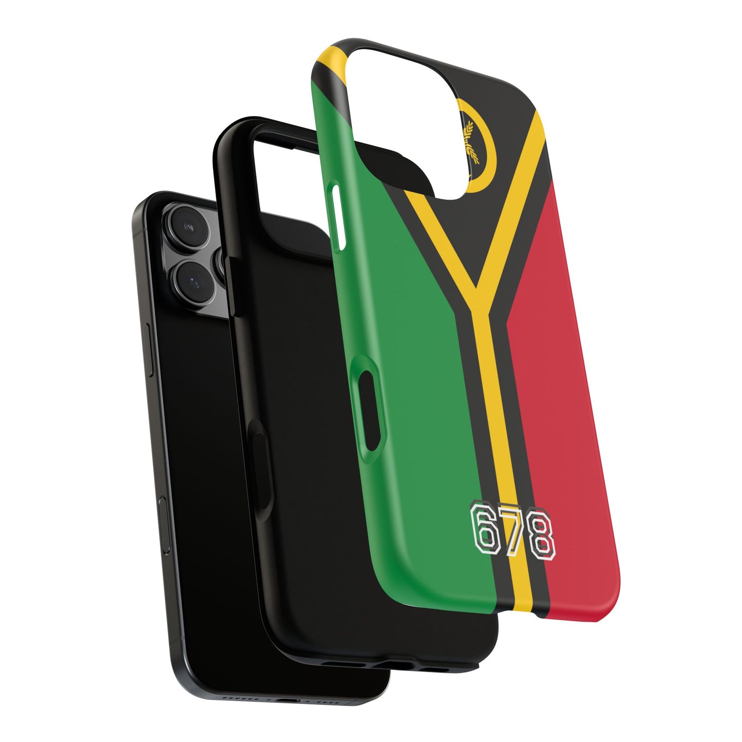 Vibrant Phone Case with Flag Design - Tough Cases