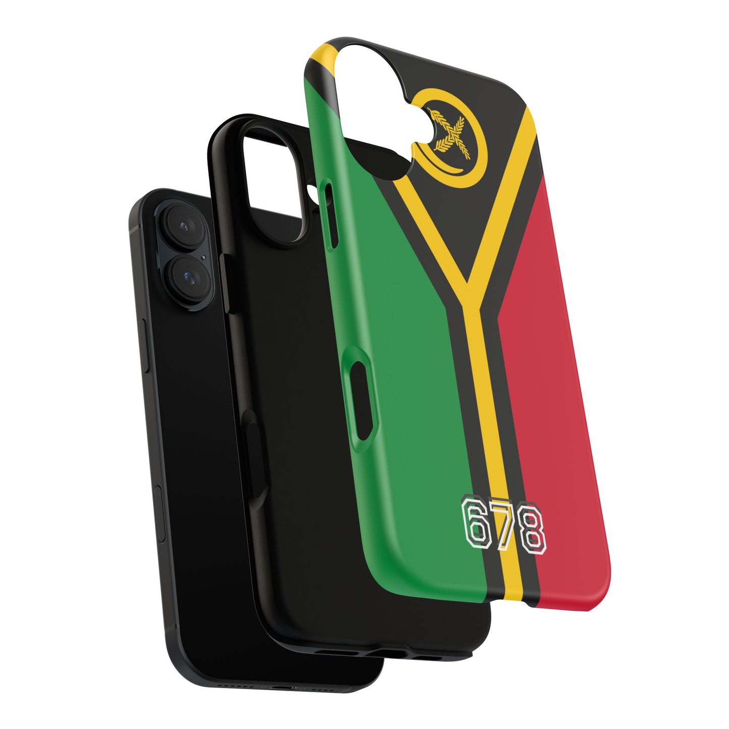 Vibrant Phone Case with Flag Design - Tough Cases
