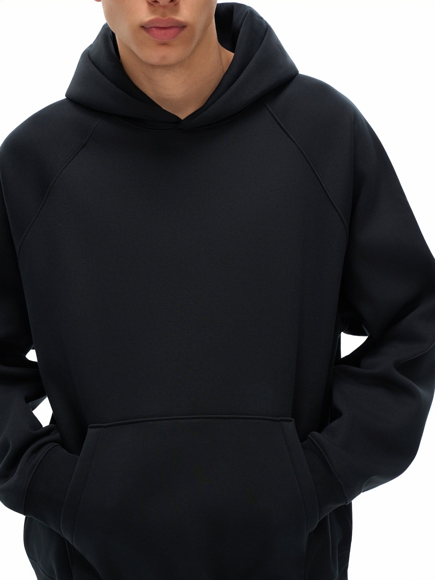 Essential Raglan Sleeve Fleece Hoodie(No Gat Less Man)