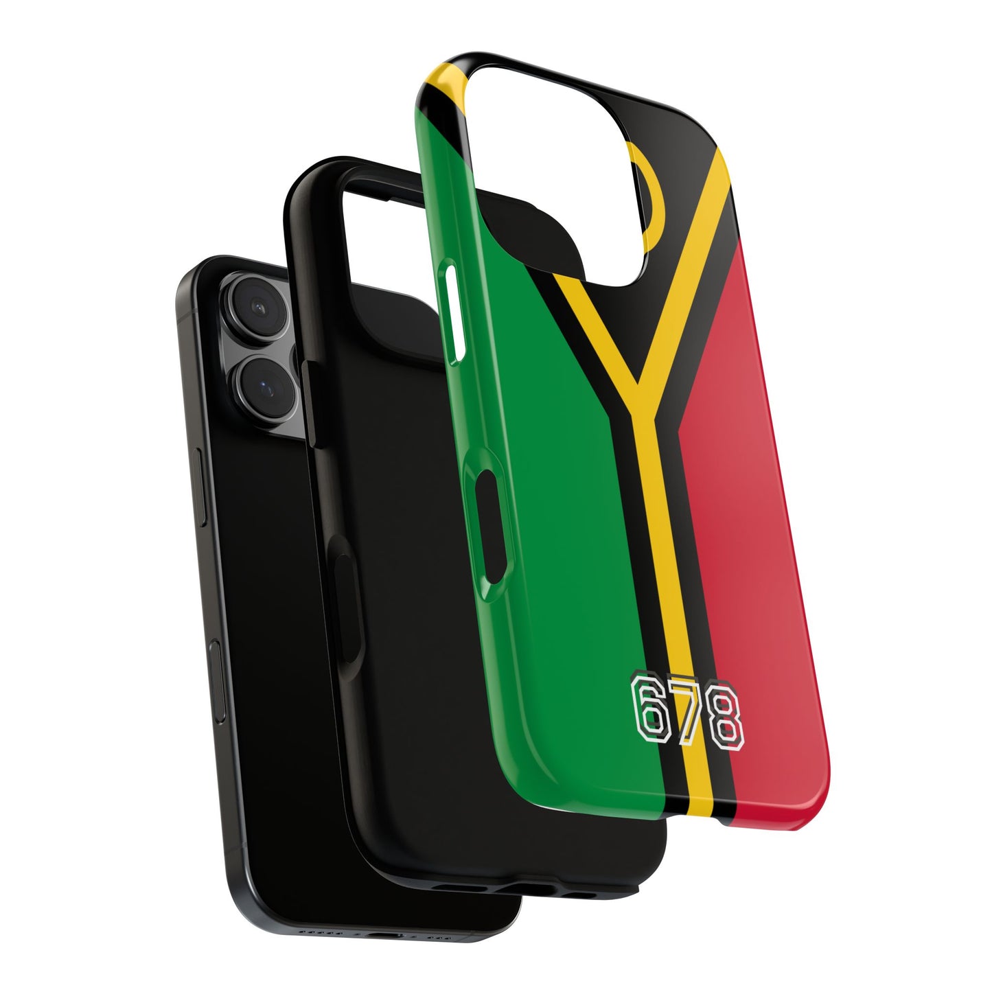 Vibrant Phone Case with Flag Design - Tough Cases