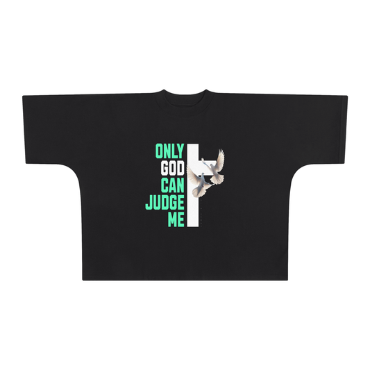 Oversize One-piece Pattern Cut Boxy Tee - 300 GSM